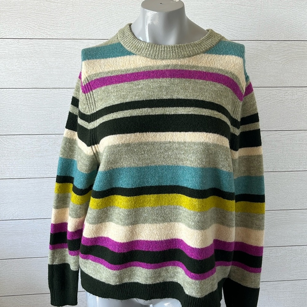 A New Day striped sweater L